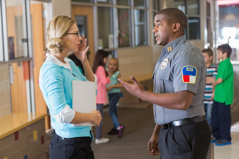 Teacher And Security